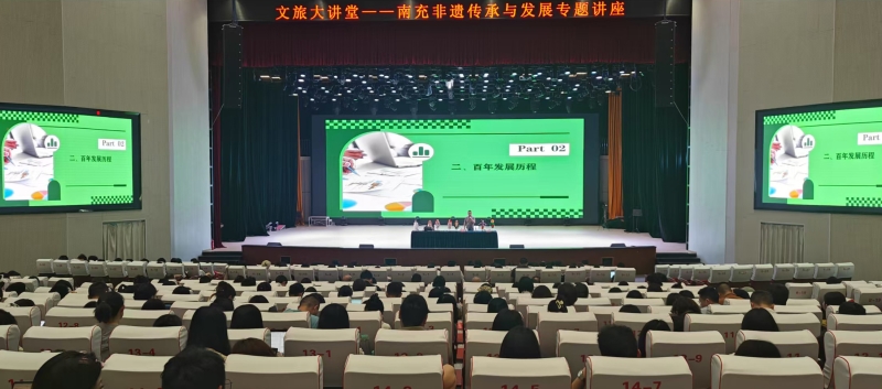 国家一级演员、川北大木偶第五代传人李乐做客“文旅大讲堂”讲述南充非遗